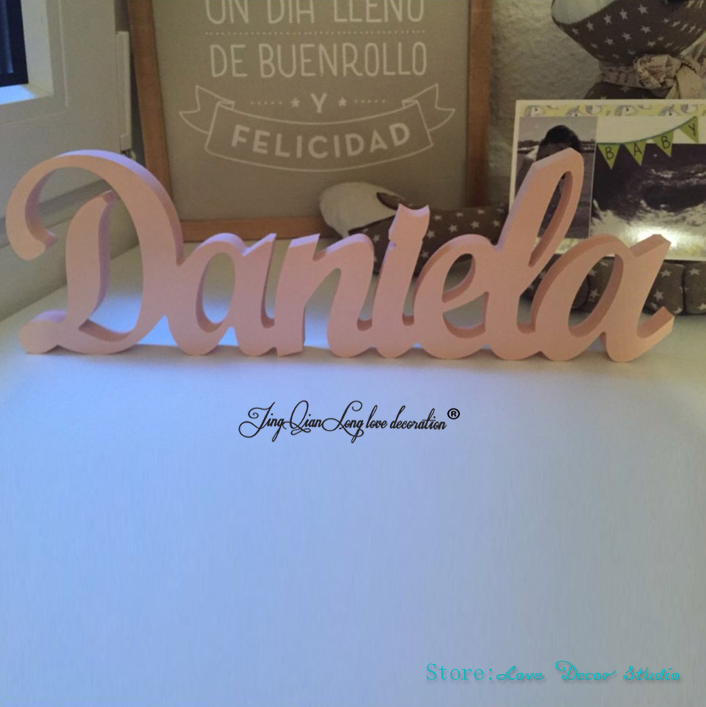 Woodworking School - Laser Cut Names Wedding Signs, Personalized