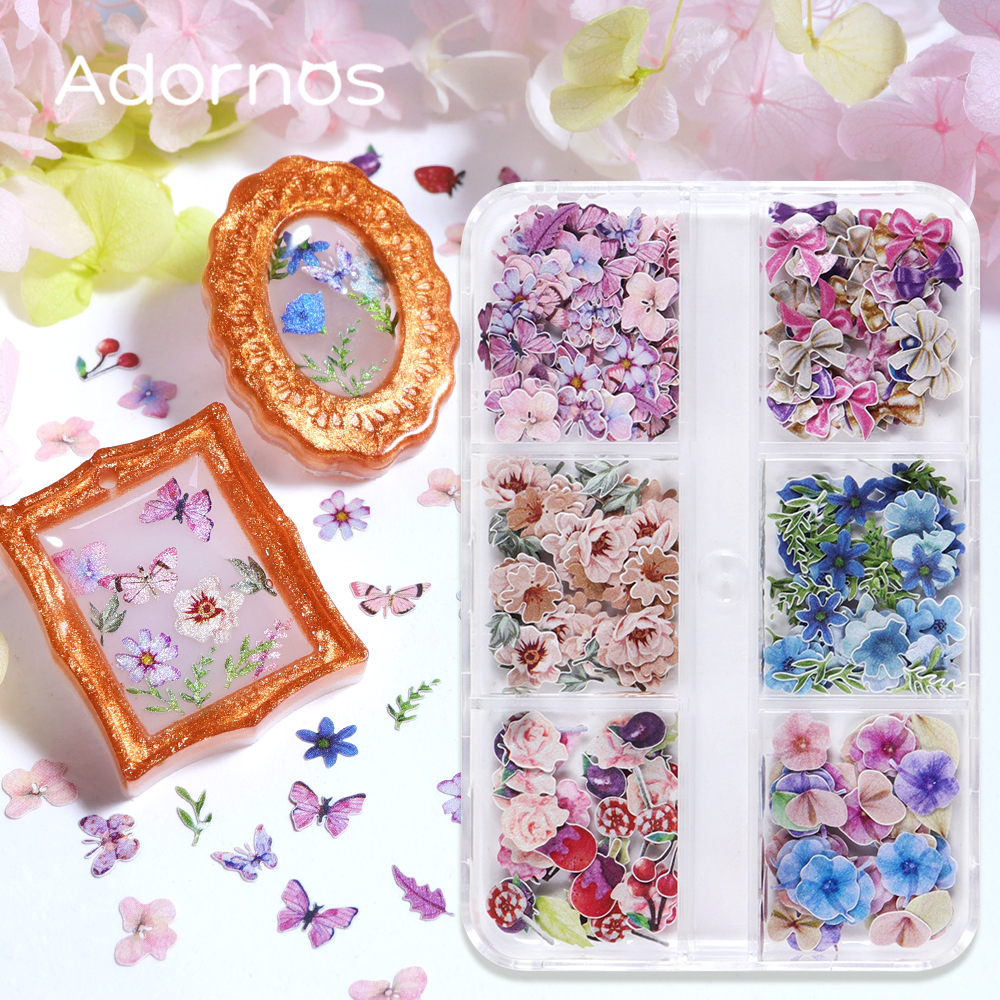 Woodworking Hobbies - 180pcs/box Wood Pulp Flowers Chips Epoxy