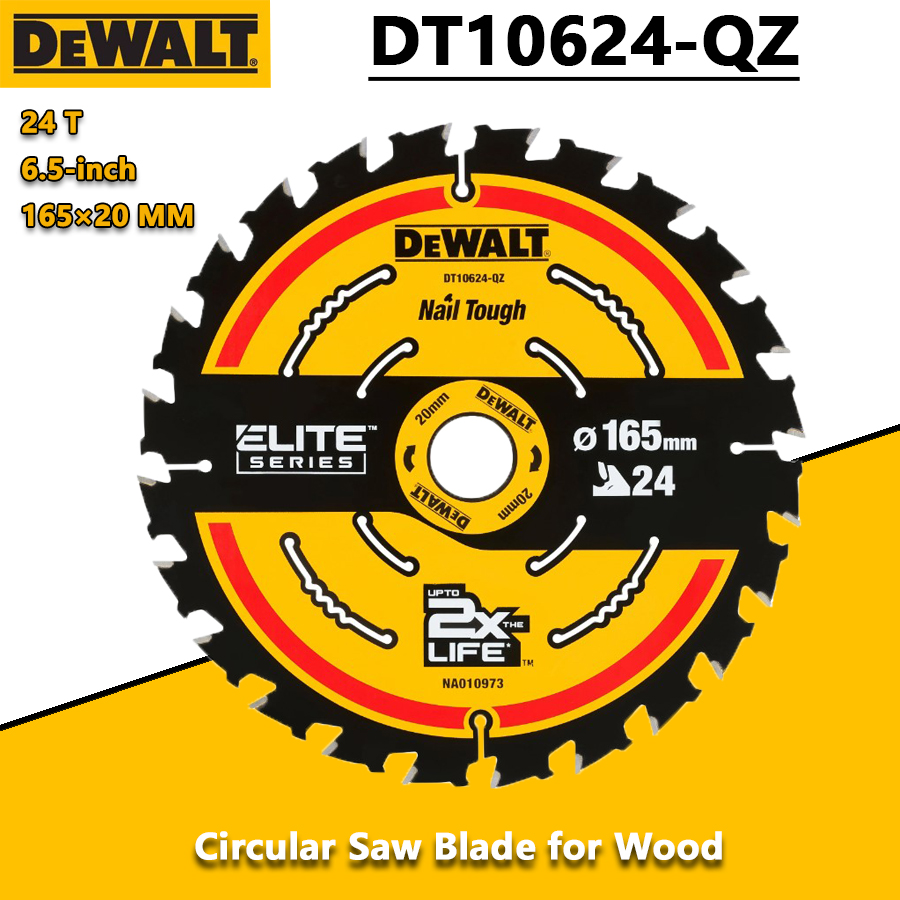 Woodworking And Carpentry - DEWALT DT10624-QZ 1/3pcs 24T Construction Circular