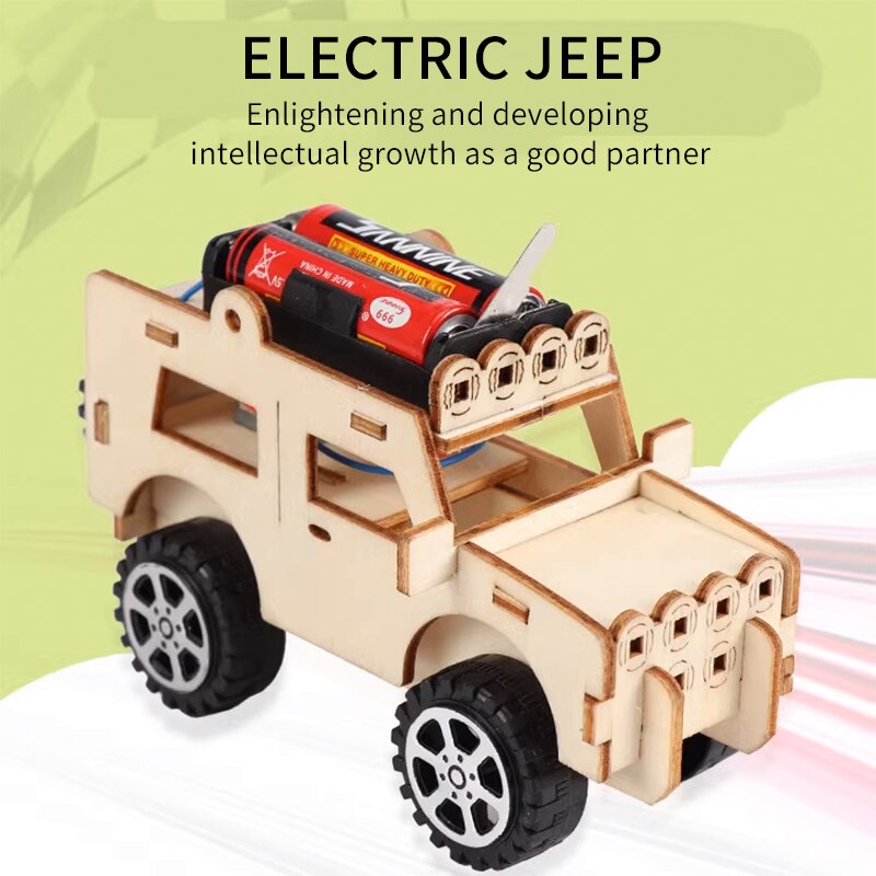 Woodworking Kits For Kids - Innovative Technology Small Production Jeep Electric