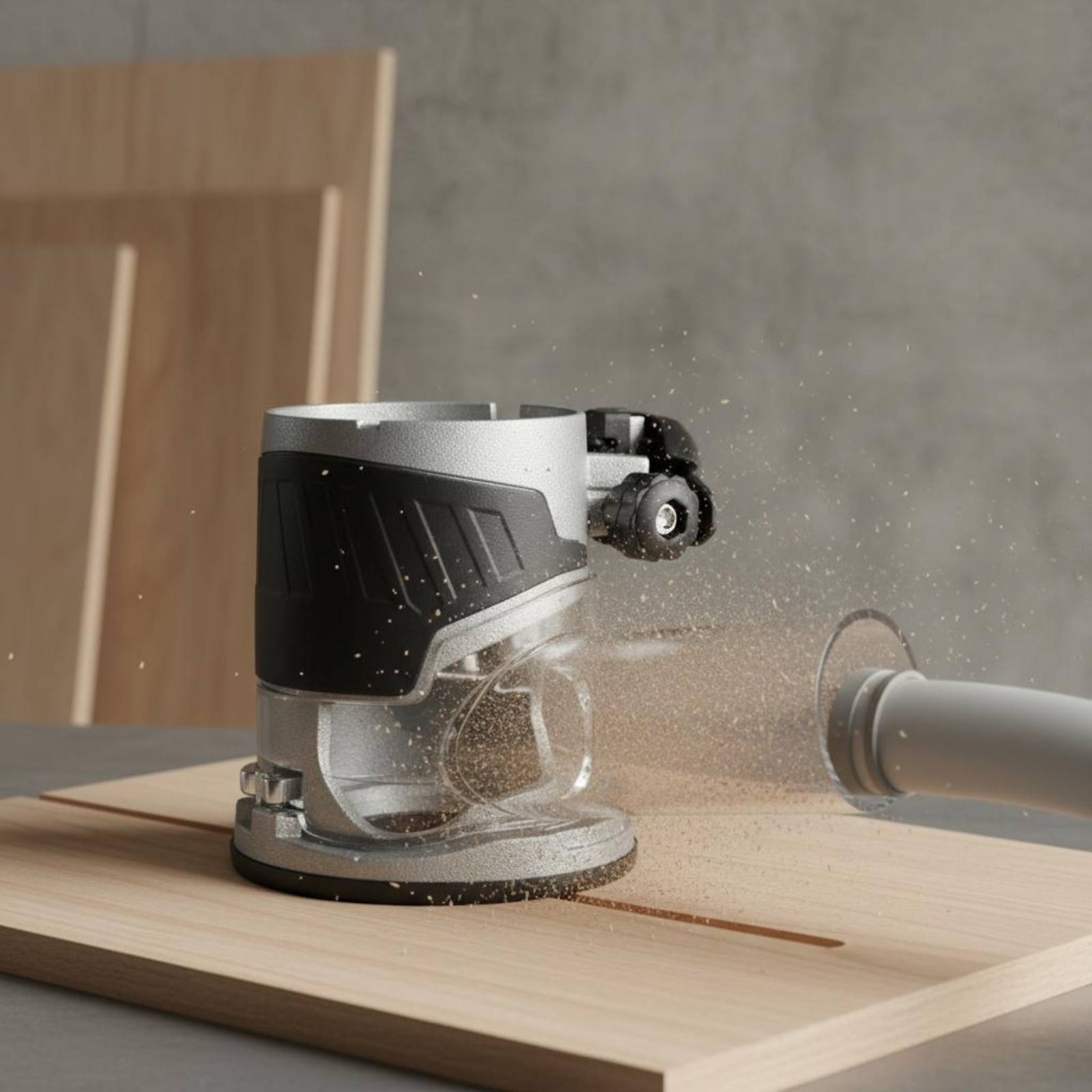 Transparent Router Dust Hood T – Woodworking And Carpentry recenzja i cena
