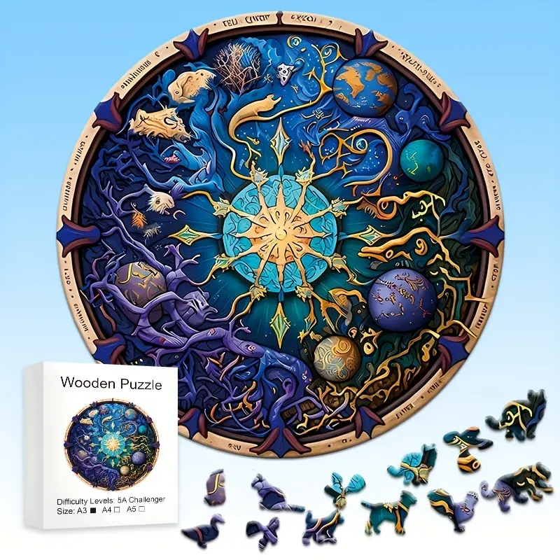 Wooden Jigsaw Puzzles for Adul – Woodworking Hobbies recenzja i cena