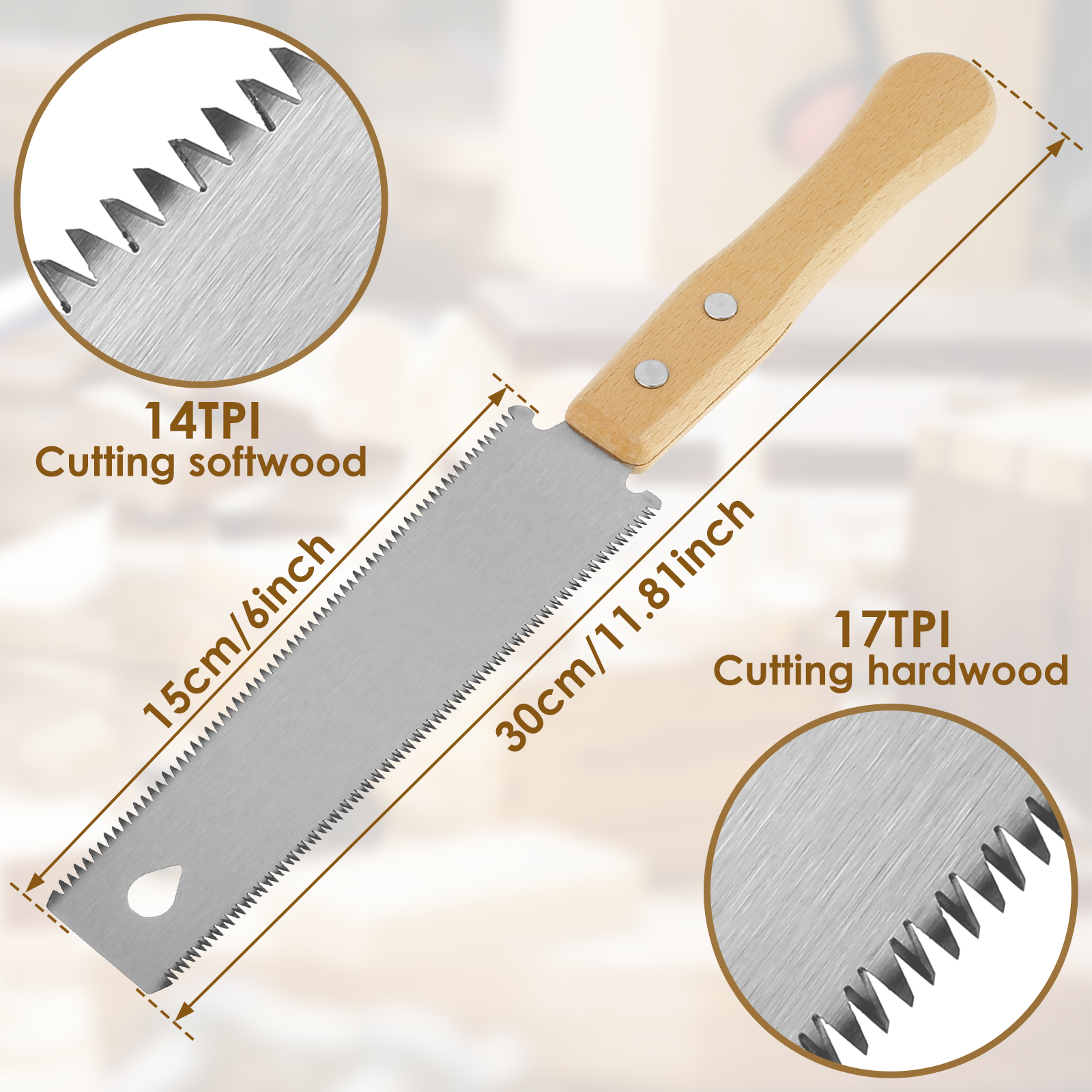 Professional Japanese Pullsaw  – Woodworking In Japanese recenzja i cena