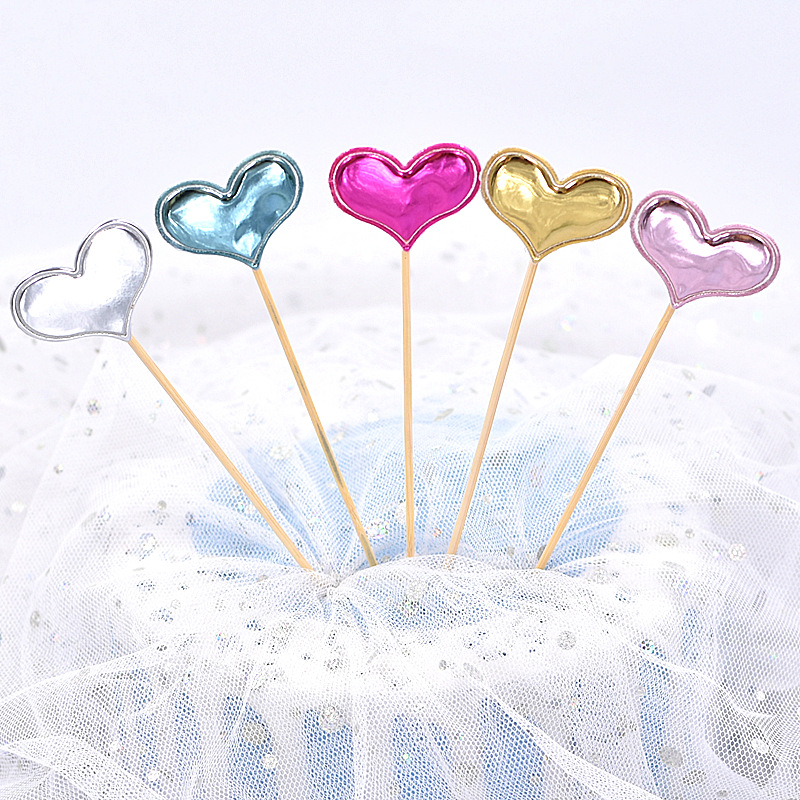 50pcs Cake Topper Crown Heart  – Woodworking School recenzja i cena