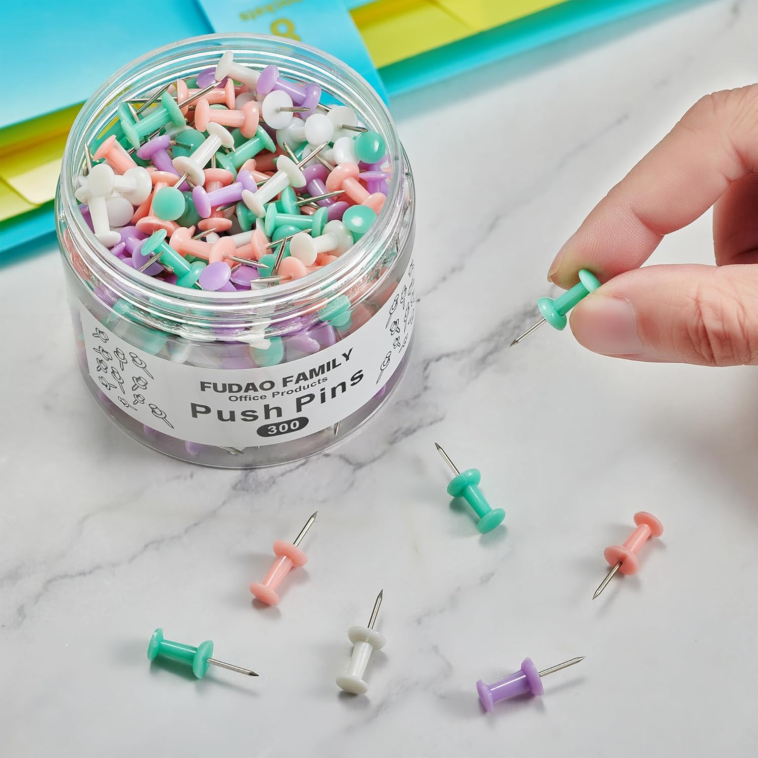 300 Push Pins for Bulletin Boa – Woodworking School recenzja i cena