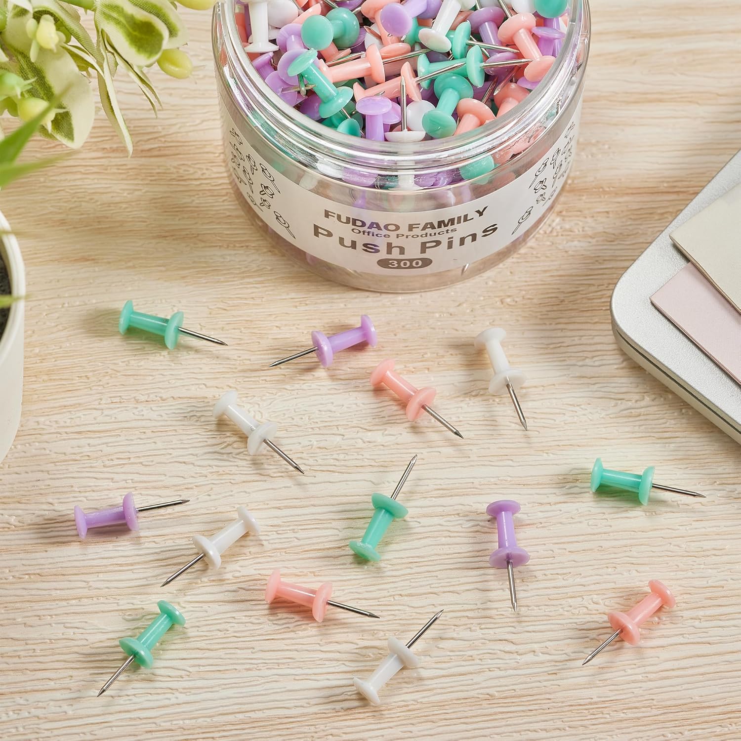 300 Push Pins for Bulletin Boa – Woodworking School recenzja i cena