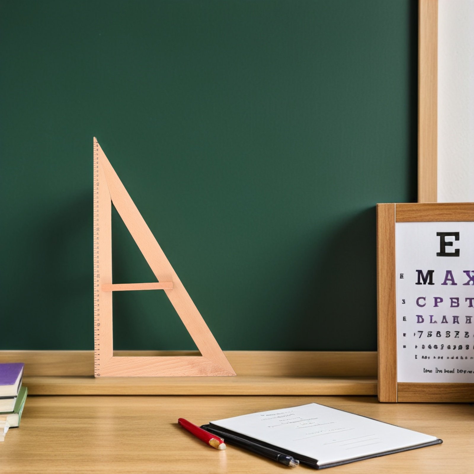 2Pcs Wooden Triangle Ruler Tea – Woodworking School recenzja i cena