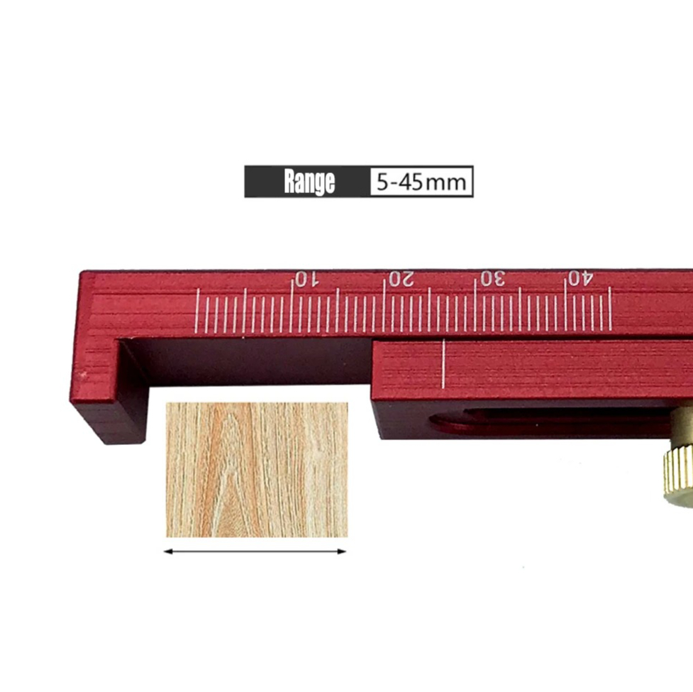 Aluminum Alloy Saw Kerf Gauge, – Woodworking Kerf recenzja i cena