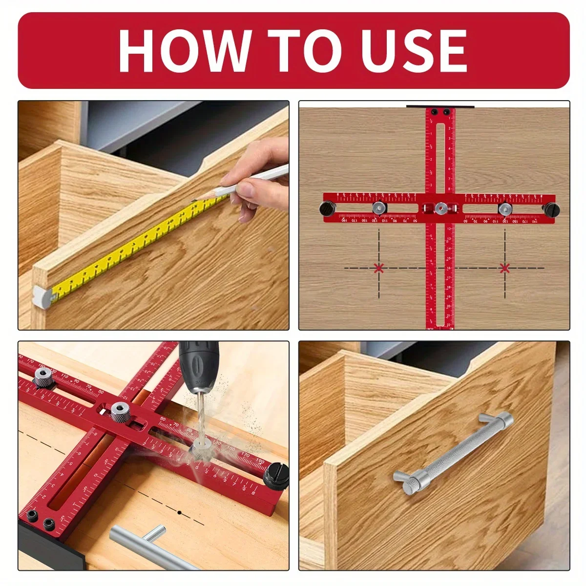 Cabinet Hardware Jig Aluminum  – Woodworking Design Software recenzja i cena