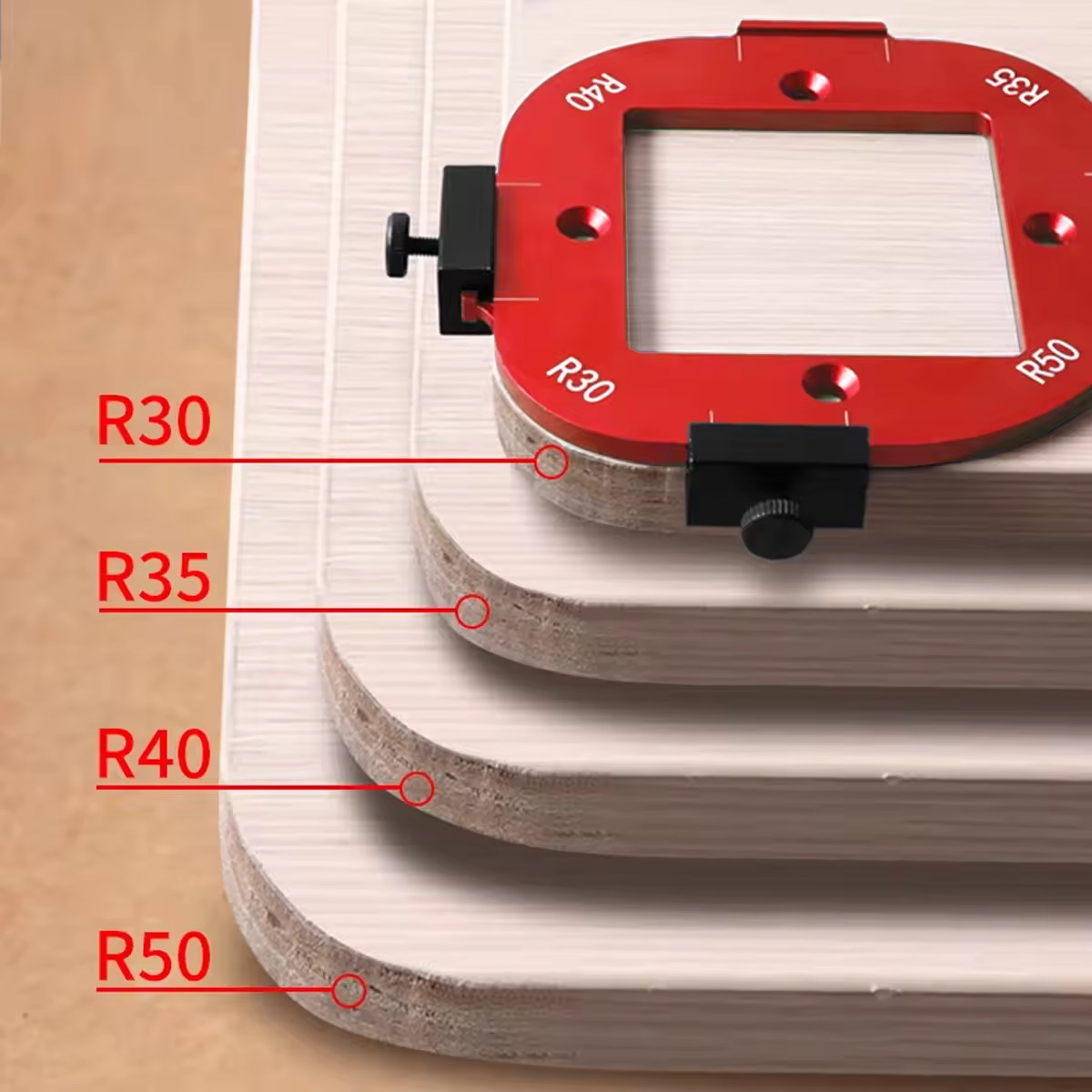 2Pcs Aluminum Alloy Radius Jig – Woodworking Design Software recenzja i cena