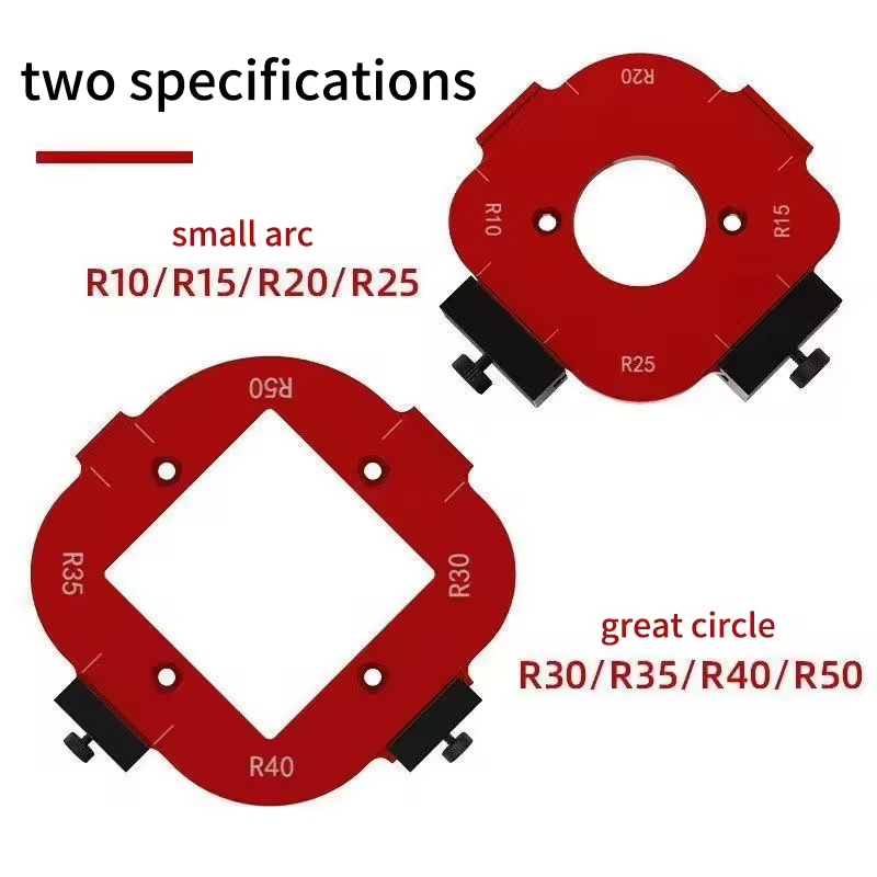 2Pcs Aluminum Alloy Radius Jig – Woodworking Design Software recenzja i cena
