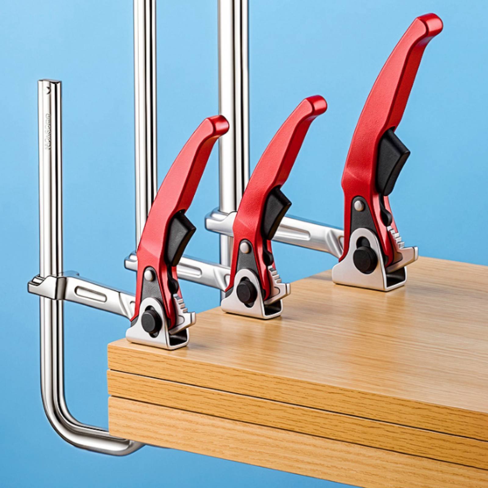 2 Pieces Ratchet F Clamp Thick – Woodworking Hand Tools recenzja i cena