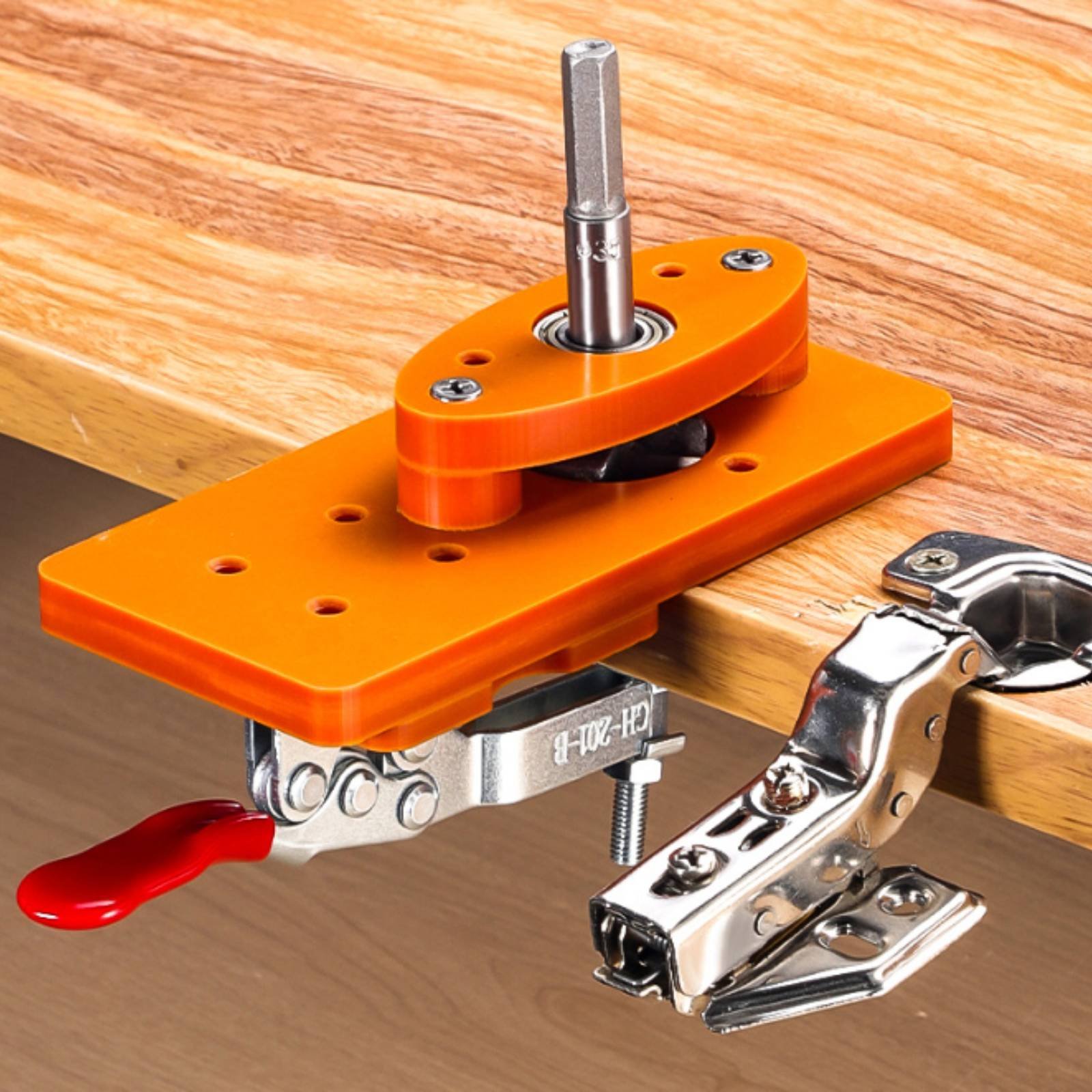 35mm Hinge Drilling Jig Long-L – Woodworking And Carpentry recenzja i cena
