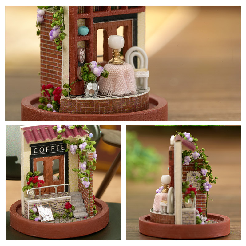 Cutebee DIY DollHouse Wooden D – Woodworking Kits For Kids recenzja i cena