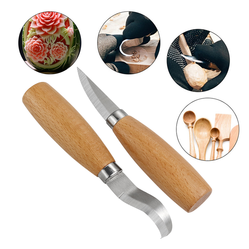 Stainless Iron Carving Knife B – Woodworking Kits recenzja i cena