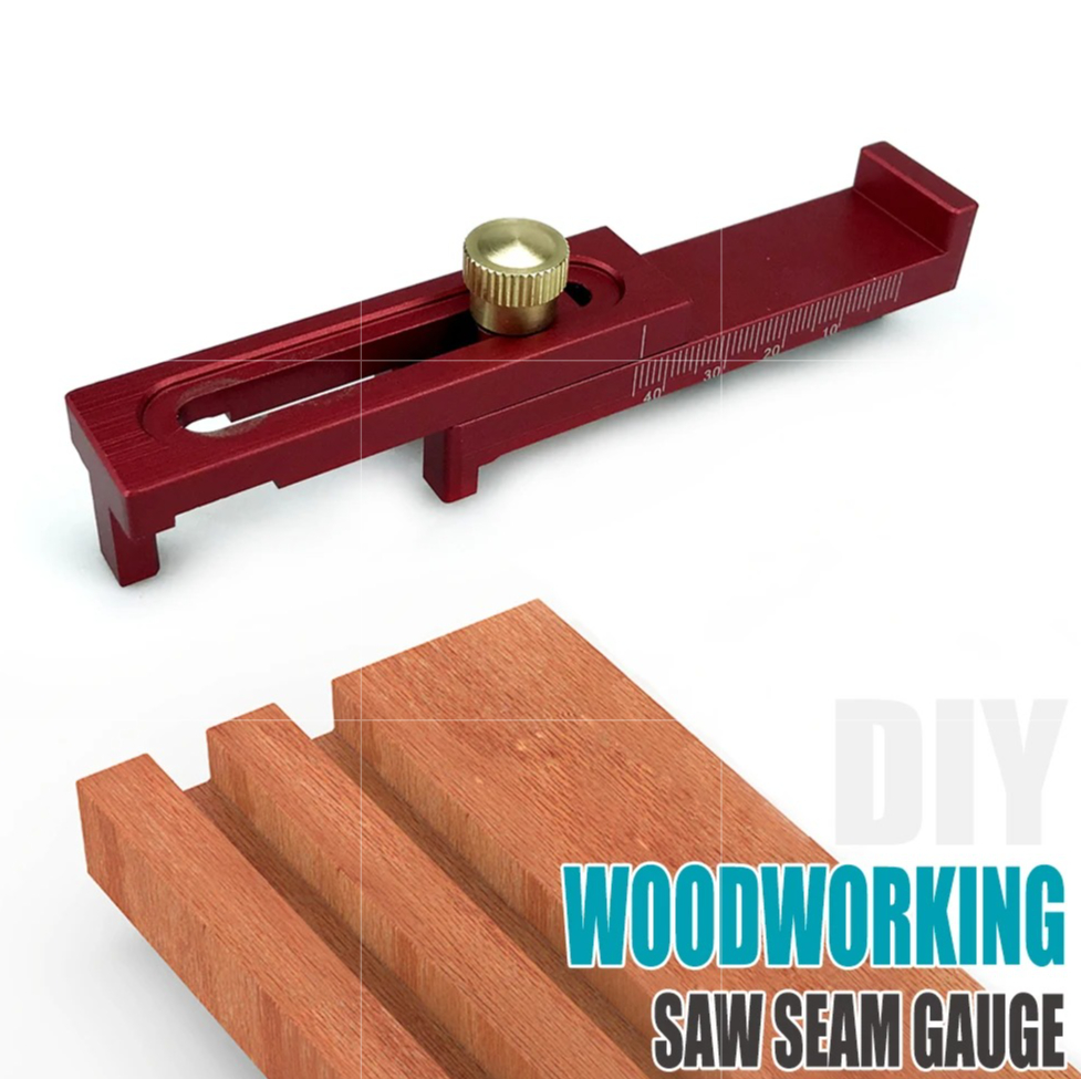 Aluminum Alloy Saw Kerf Gauge, – Woodworking Kerf recenzja i cena