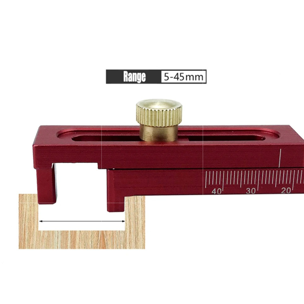 Aluminum Alloy Saw Kerf Gauge, – Woodworking Kerf recenzja i cena