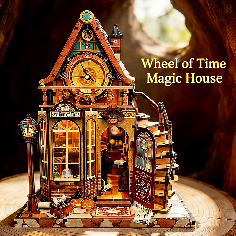 New Wooden Dollhouse Time Pavi – Woodworking Kits For Kids recenzja i cena