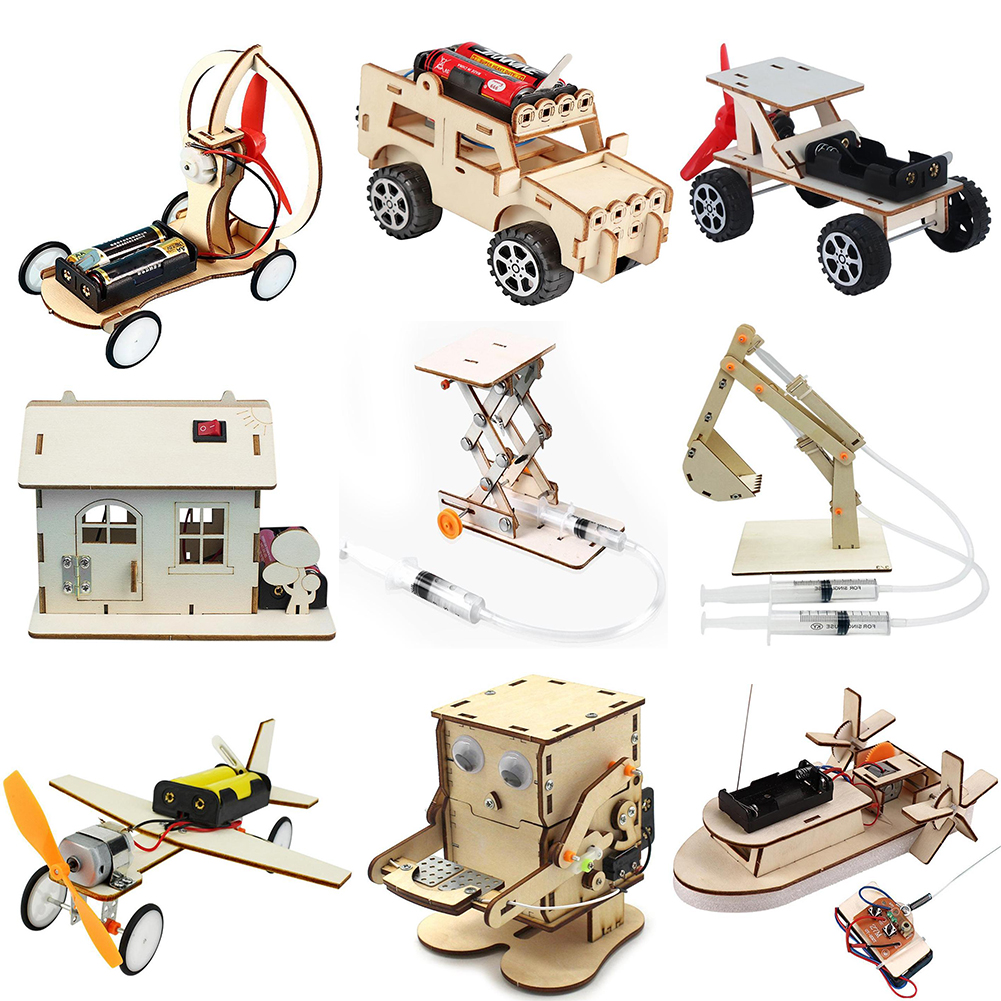 DIY Boat Model Science Toys Ki – Woodworking Kits For Kids recenzja i cena