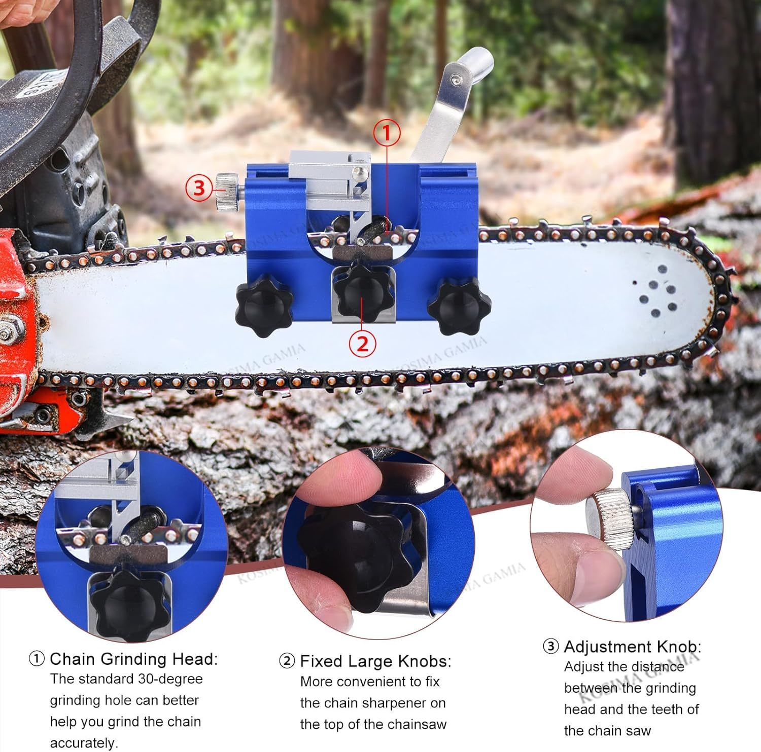 Portable Manual Chain Saw Blad – Woodworking Basic Tools recenzja i cena