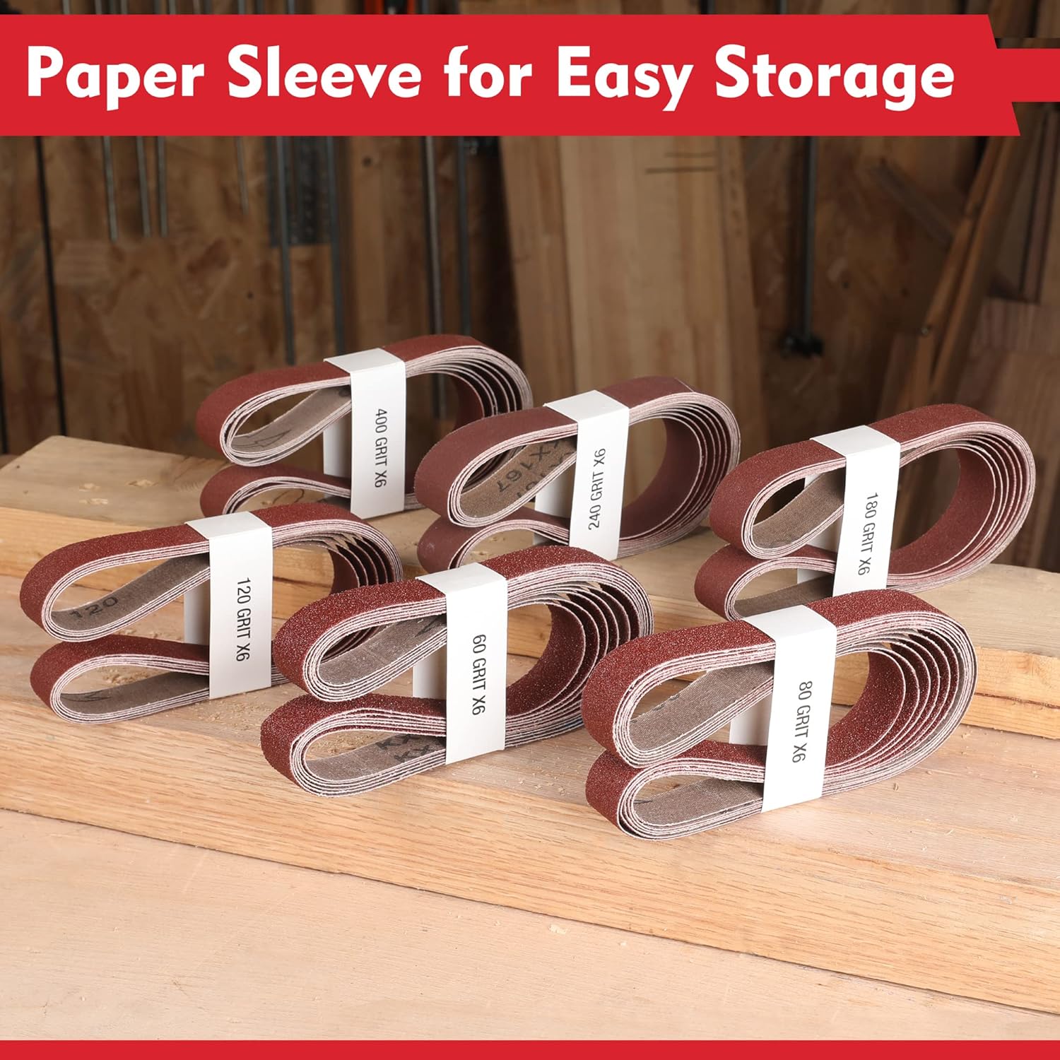 36 Pack 1x30 Inch Sanding Belt – Woodworking Kits recenzja i cena