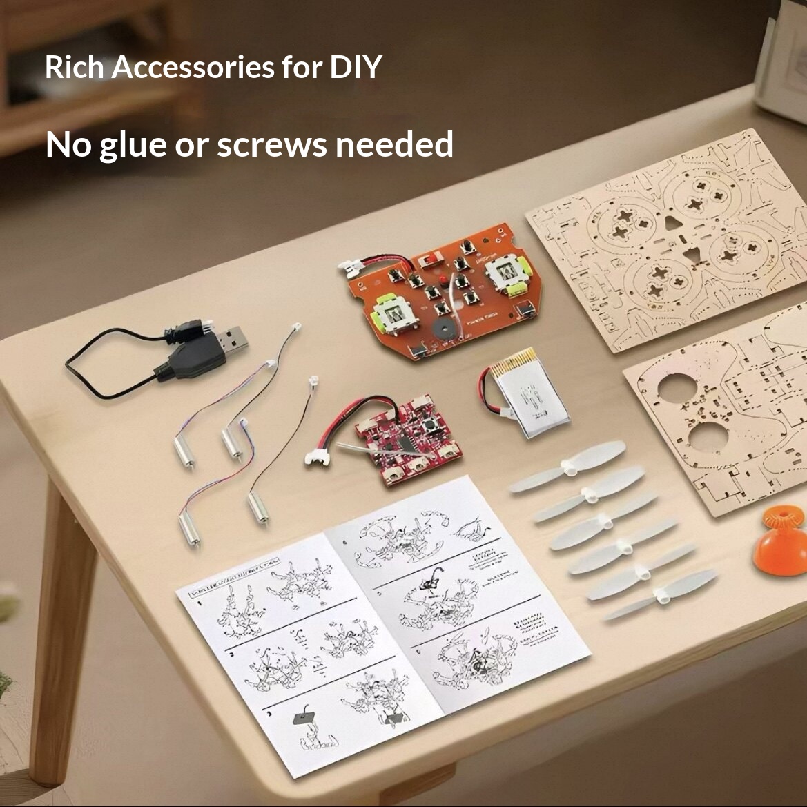 2026 New Wooden DIY Assembled  – Woodworking Hobbies recenzja i cena