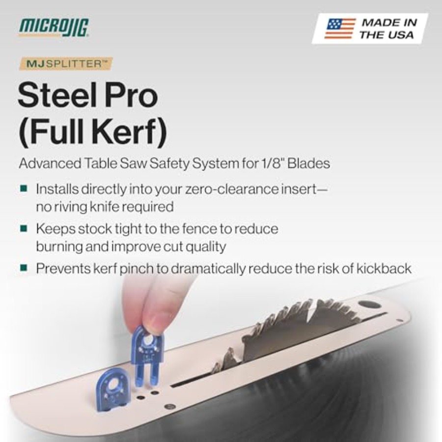 GRR-RIPPER MJ SPLITTER Steel P – Woodworking Kerf recenzja i cena