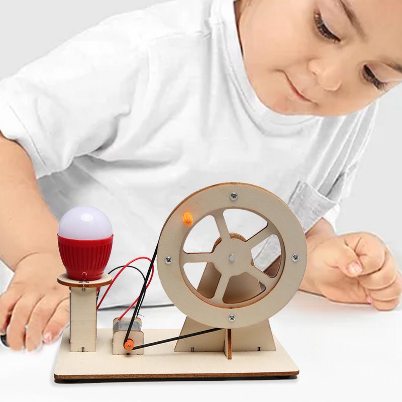 DIY Wooden Hand Generator Kids – Woodworking Kits For Kids recenzja i cena