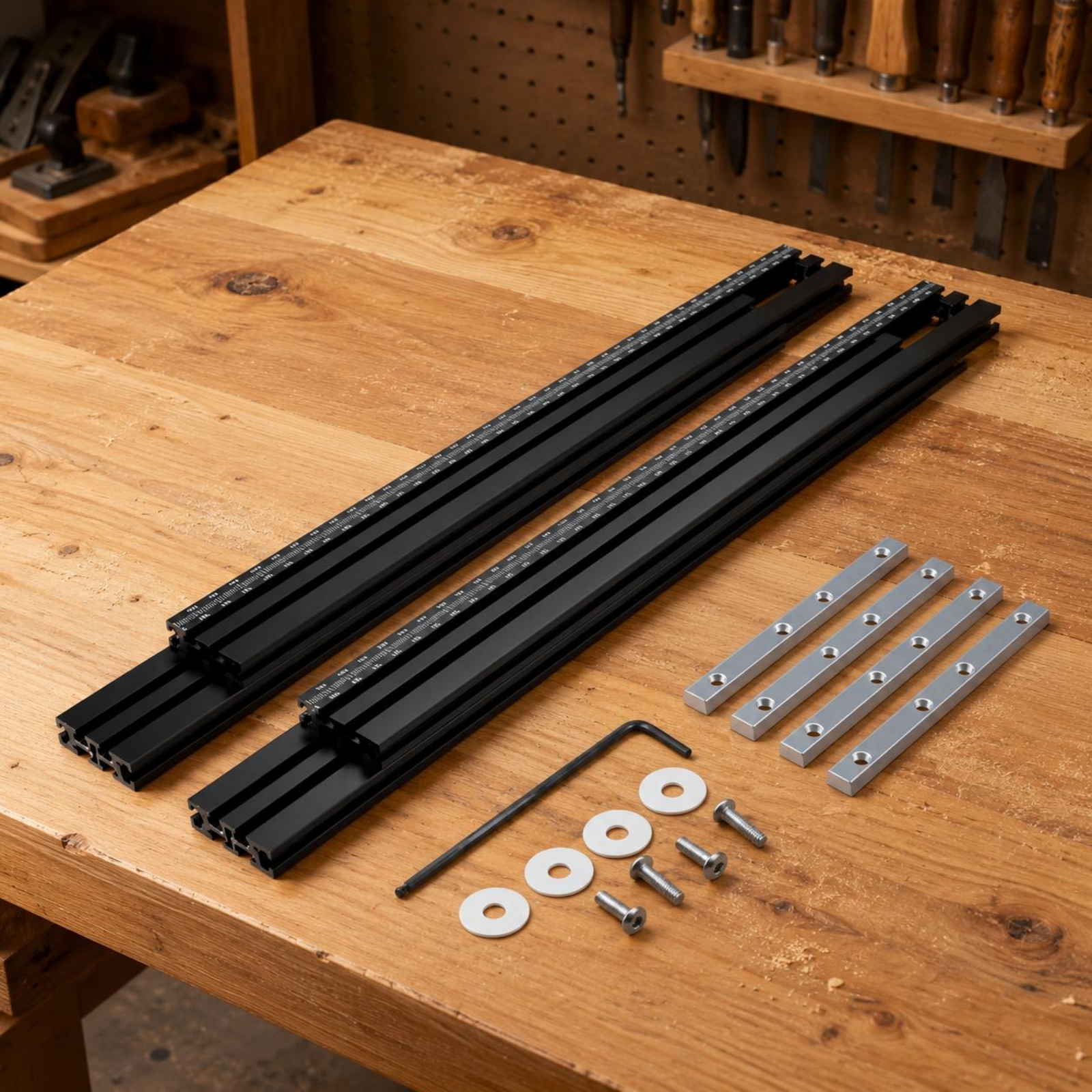 Routing Guide Tracks Metal Cut – Woodworking Kits recenzja i cena