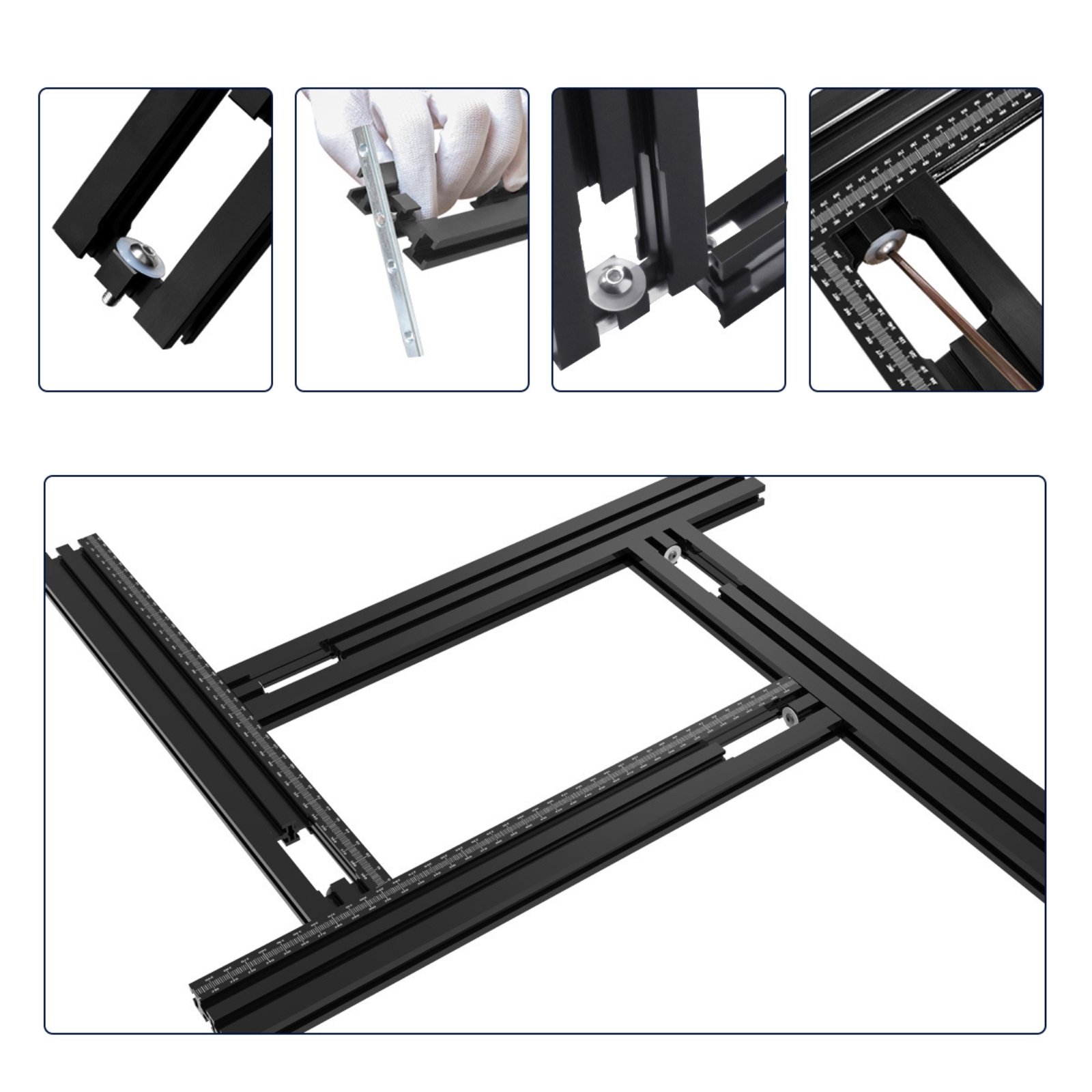 Routing Guide Tracks Metal Cut – Woodworking Kits recenzja i cena