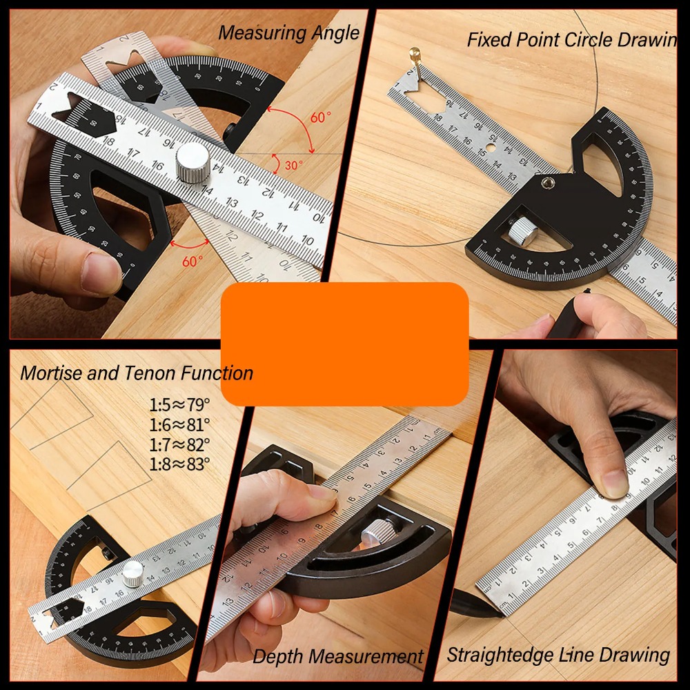 Angle Protractor Carpentry Ang – Woodworking And Carpentry recenzja i cena