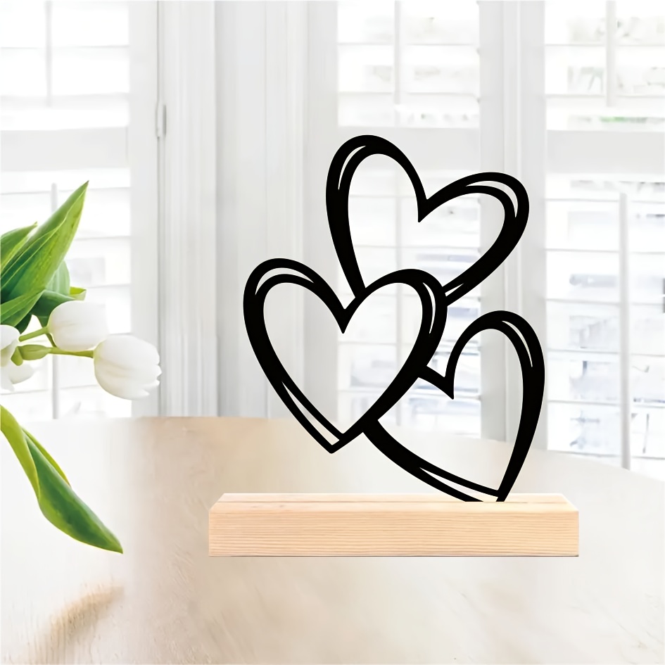 1pc Minimalist Heart Desktop D – Woodworking School recenzja i cena