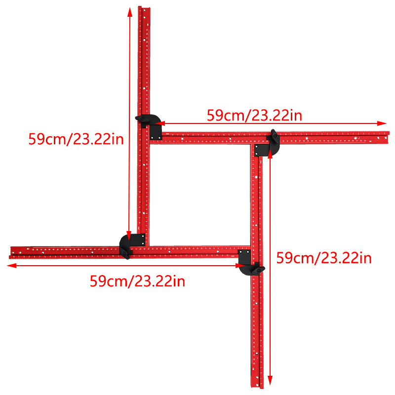 59cm Adjustable Square Router  – Woodworking Design Software recenzja i cena