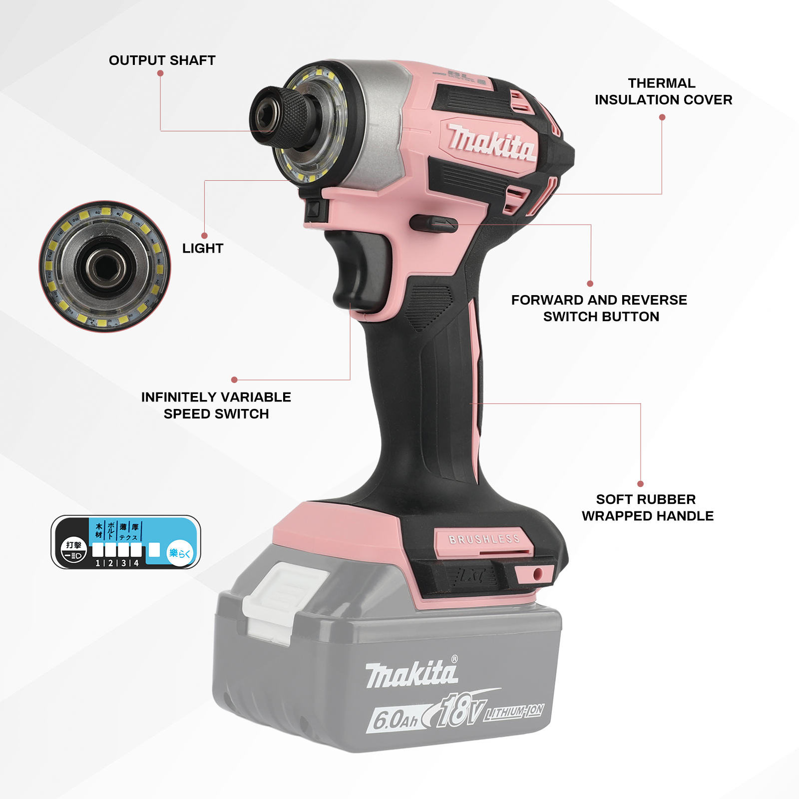 Makita DTD173Z domestic multi- – Woodworking In Japanese recenzja i cena