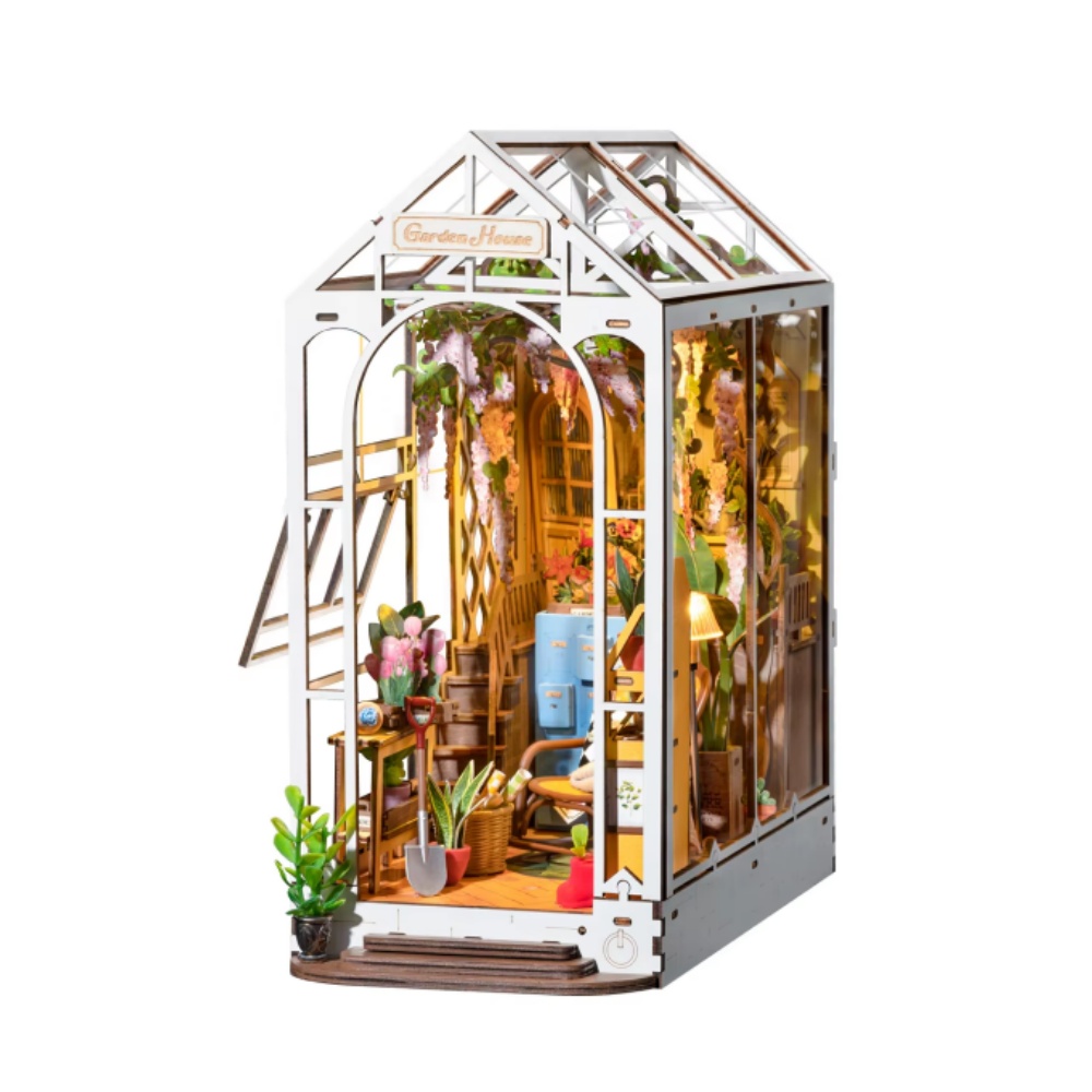 Rolife Gardenhouse Book Nook D – Woodworking Kits For Kids recenzja i cena