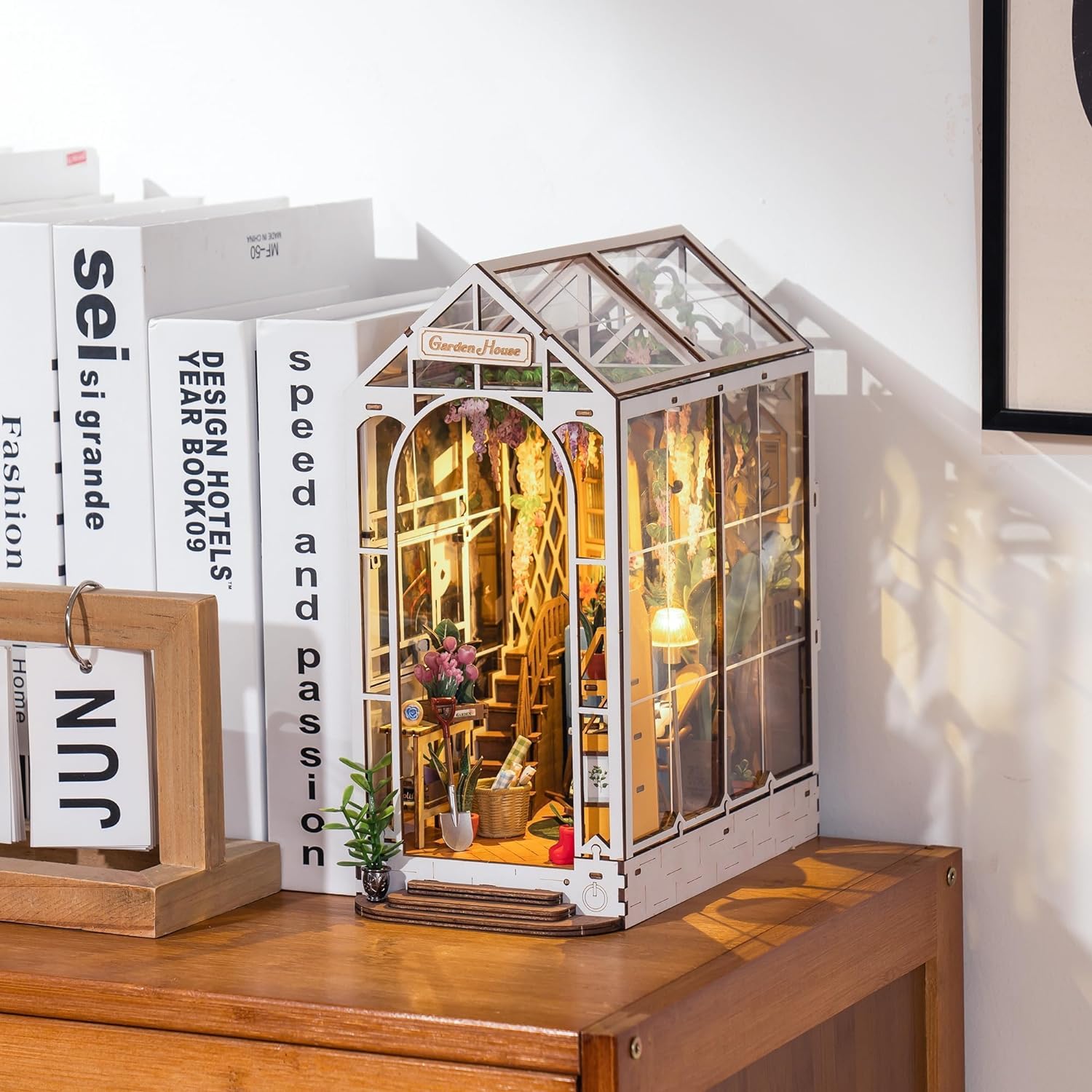 Rolife Gardenhouse Book Nook D – Woodworking Kits For Kids recenzja i cena