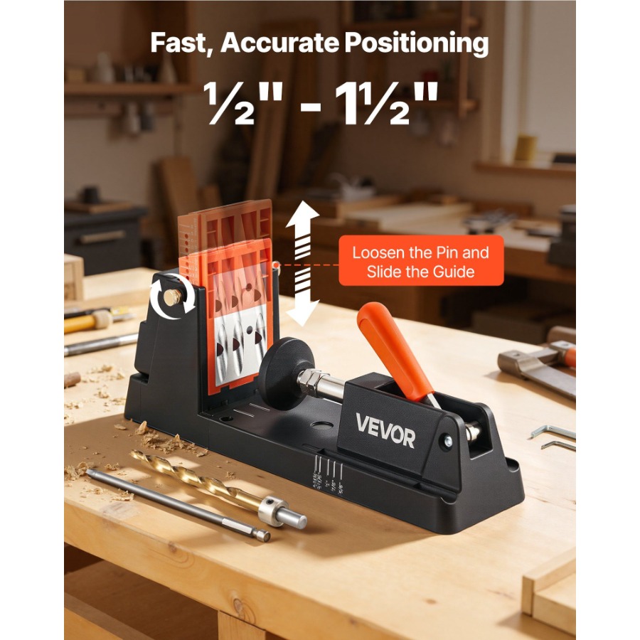 Pocket Hole Jig Kit 1/2 to 1-1 – Woodworking Kits recenzja i cena