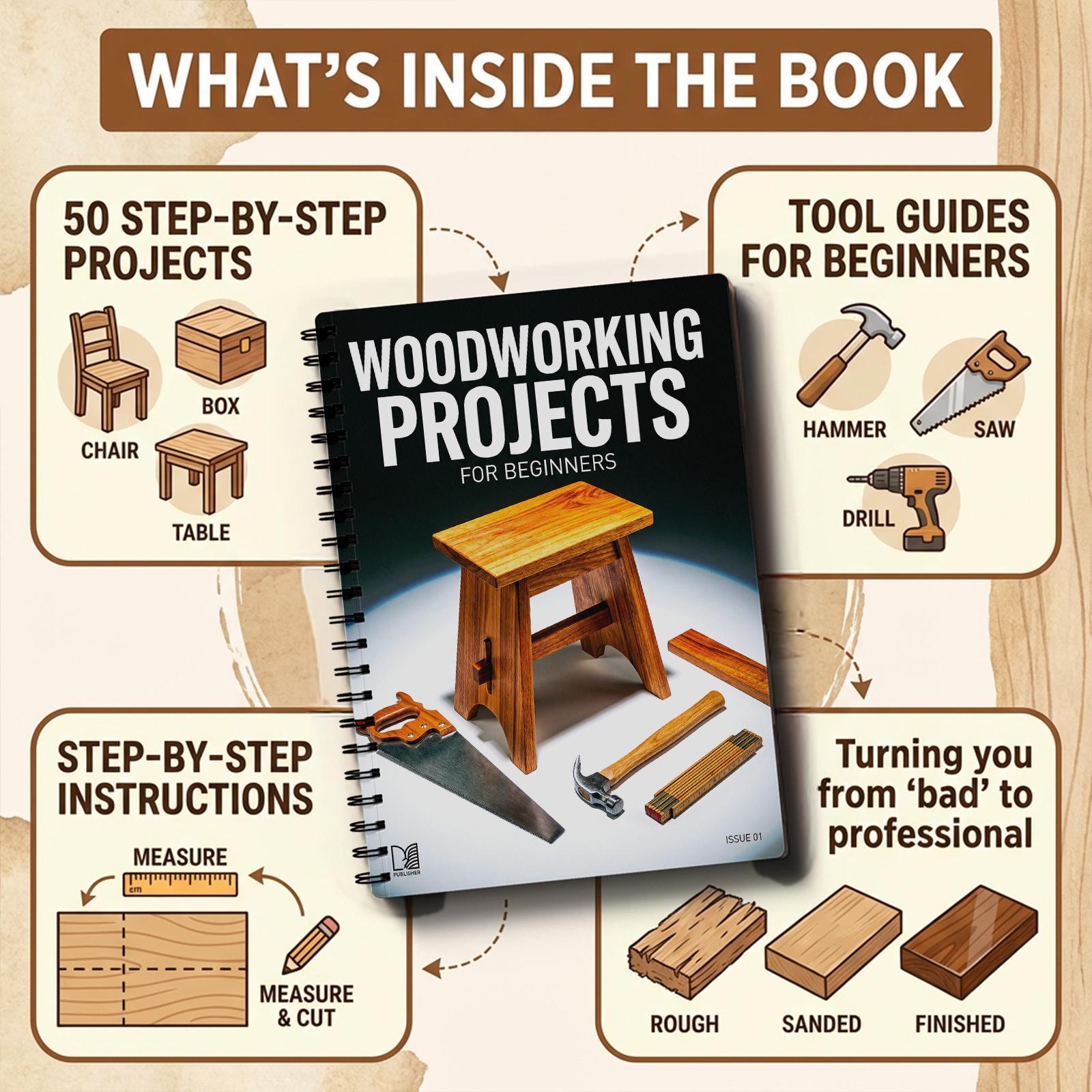 Beginner Woodworking Projects  – Woodworking Free Plans recenzja i cena