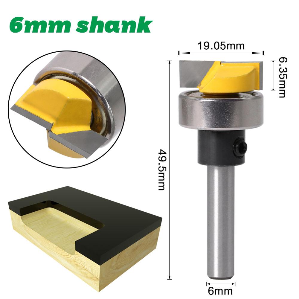 JGZUI 6mm shank 1/4