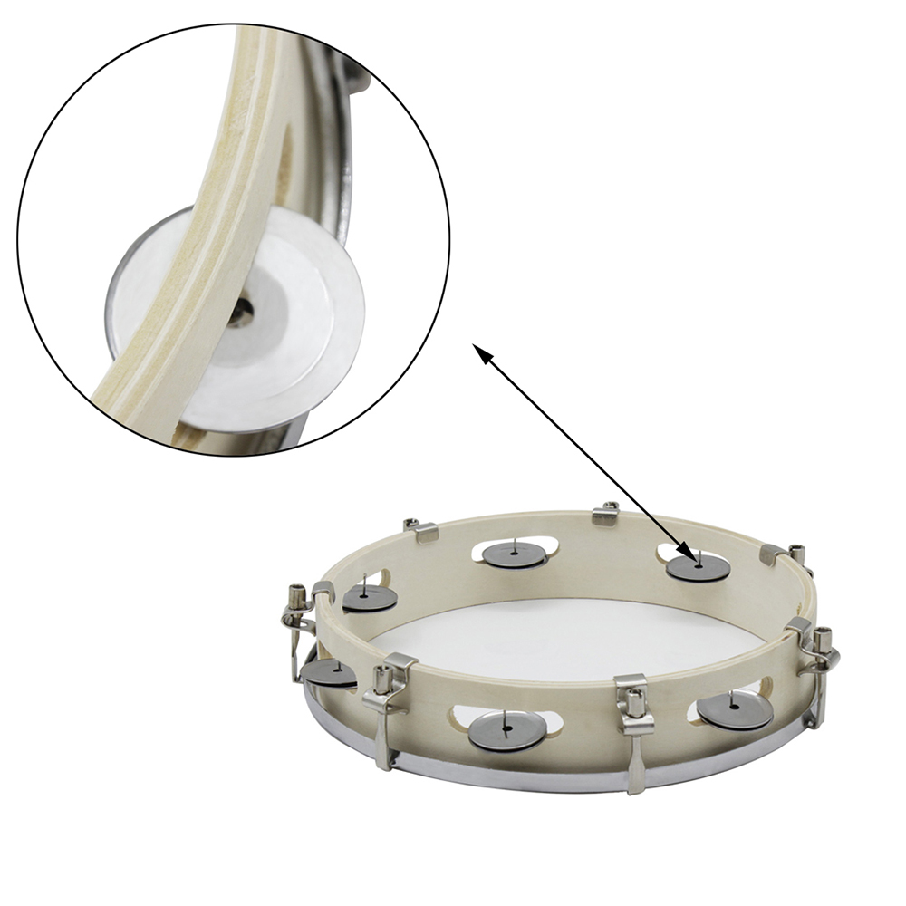 10 Inches Tambourine Adjustabl – Woodworking Hobbies recenzja i cena